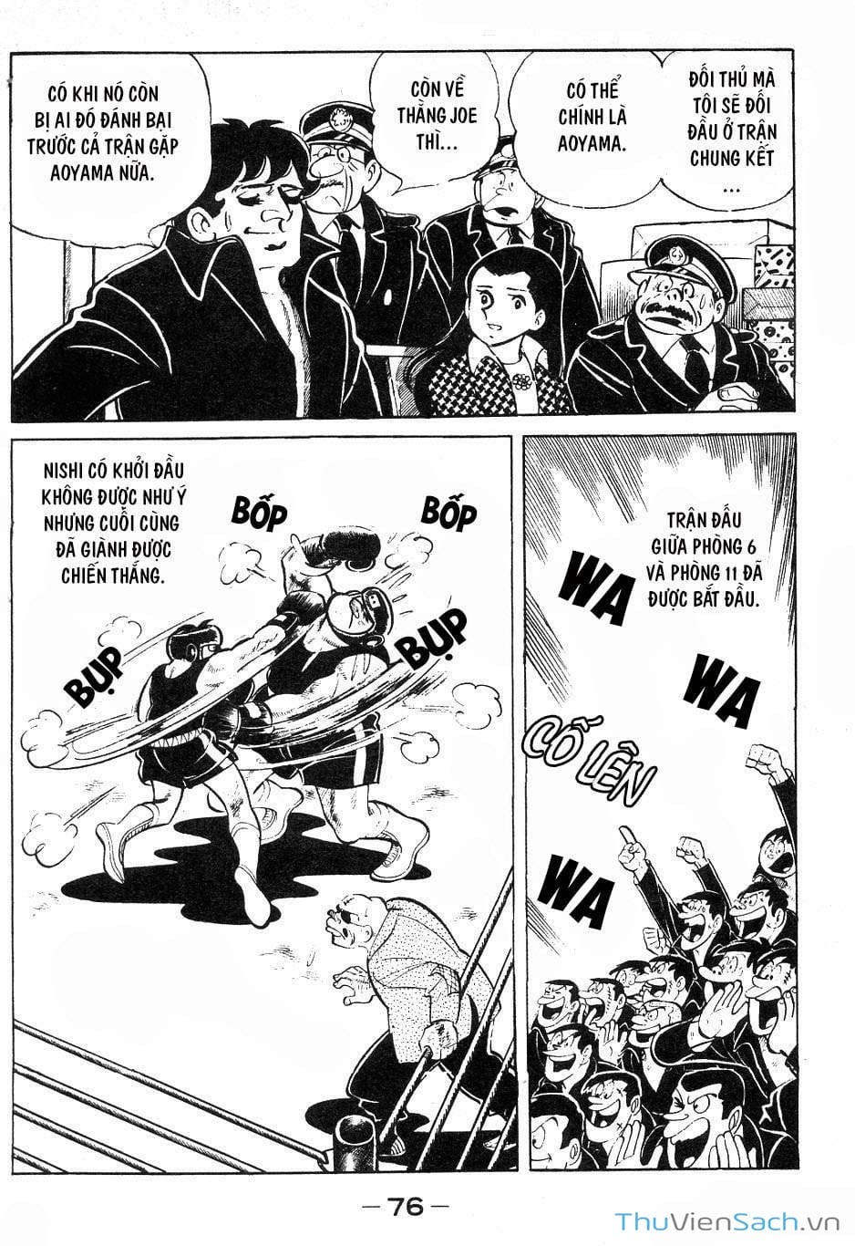 Truyện Tranh Thiết Quyền Lãng Tử - Ashita No Joe trang 5