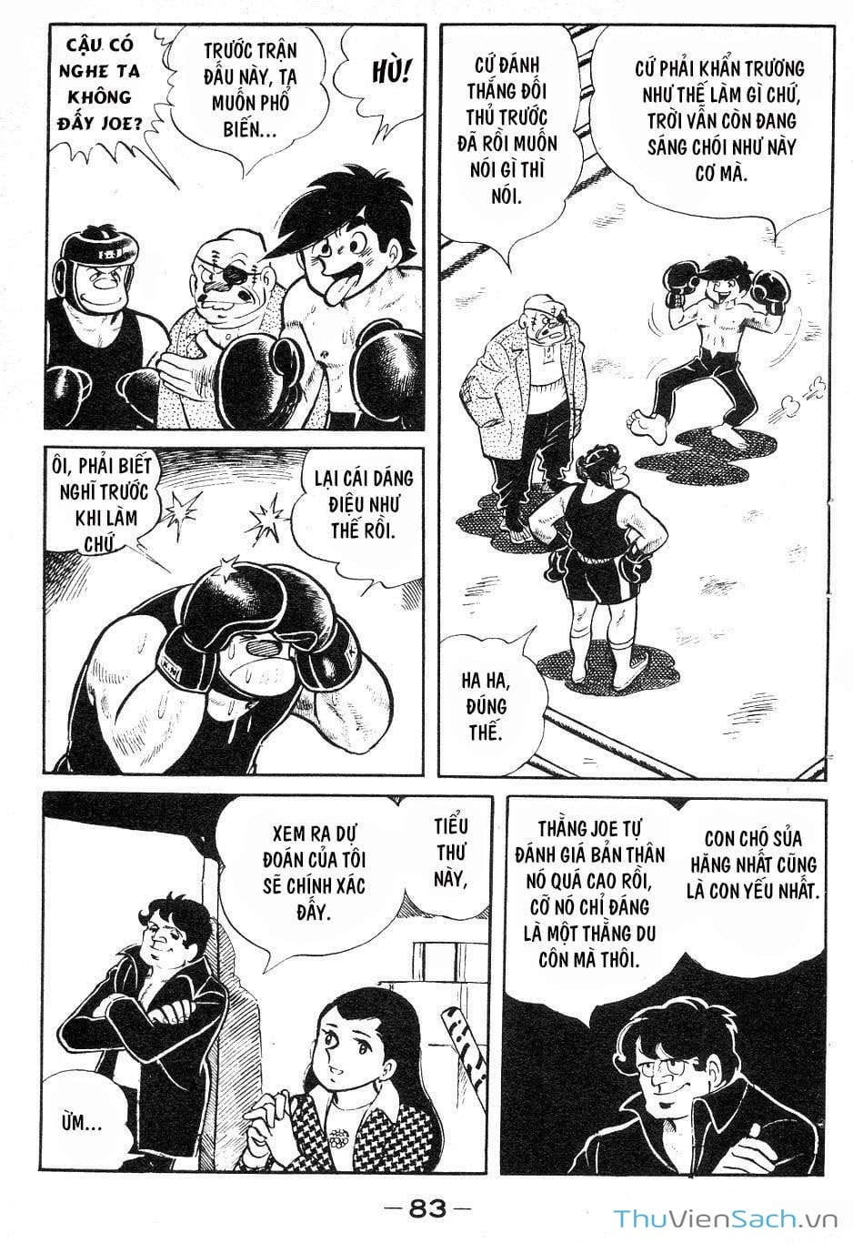 Truyện Tranh Thiết Quyền Lãng Tử - Ashita No Joe trang 5