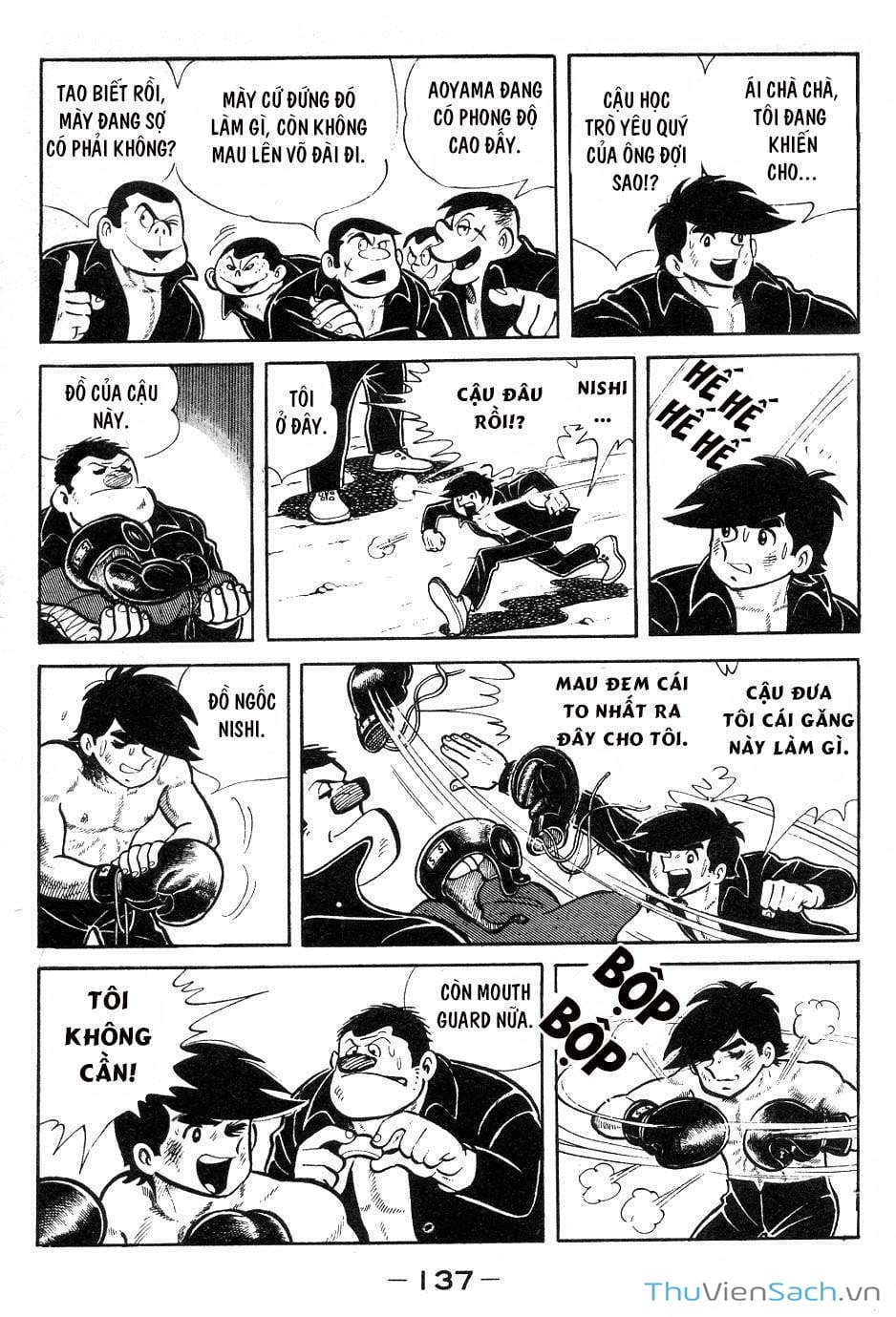 Truyện Tranh Thiết Quyền Lãng Tử - Ashita No Joe trang 5