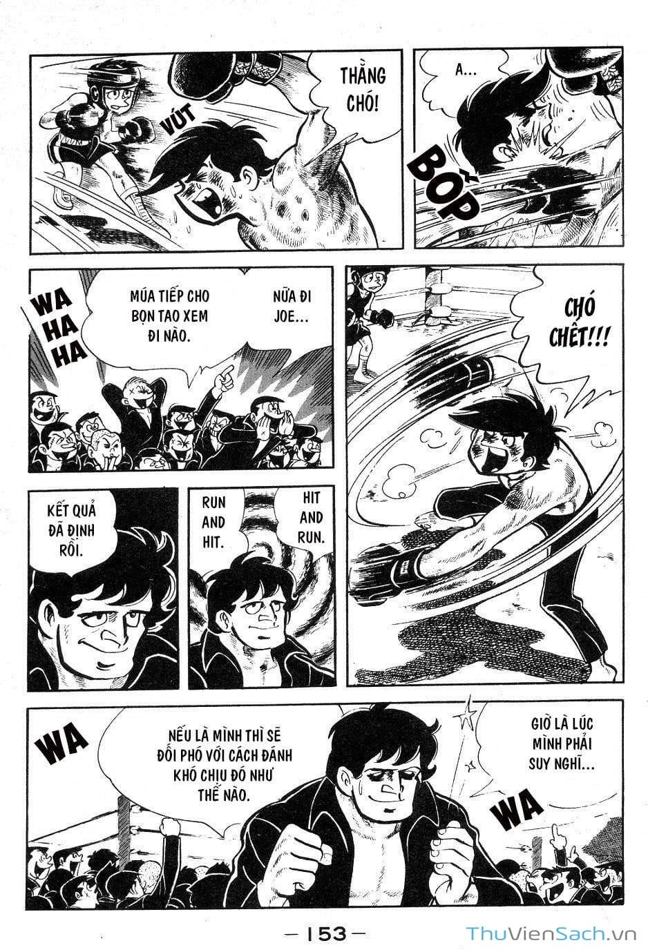 Truyện Tranh Thiết Quyền Lãng Tử - Ashita No Joe trang 5