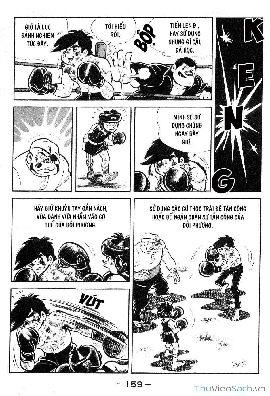 Truyện Tranh Thiết Quyền Lãng Tử - Ashita No Joe trang 5