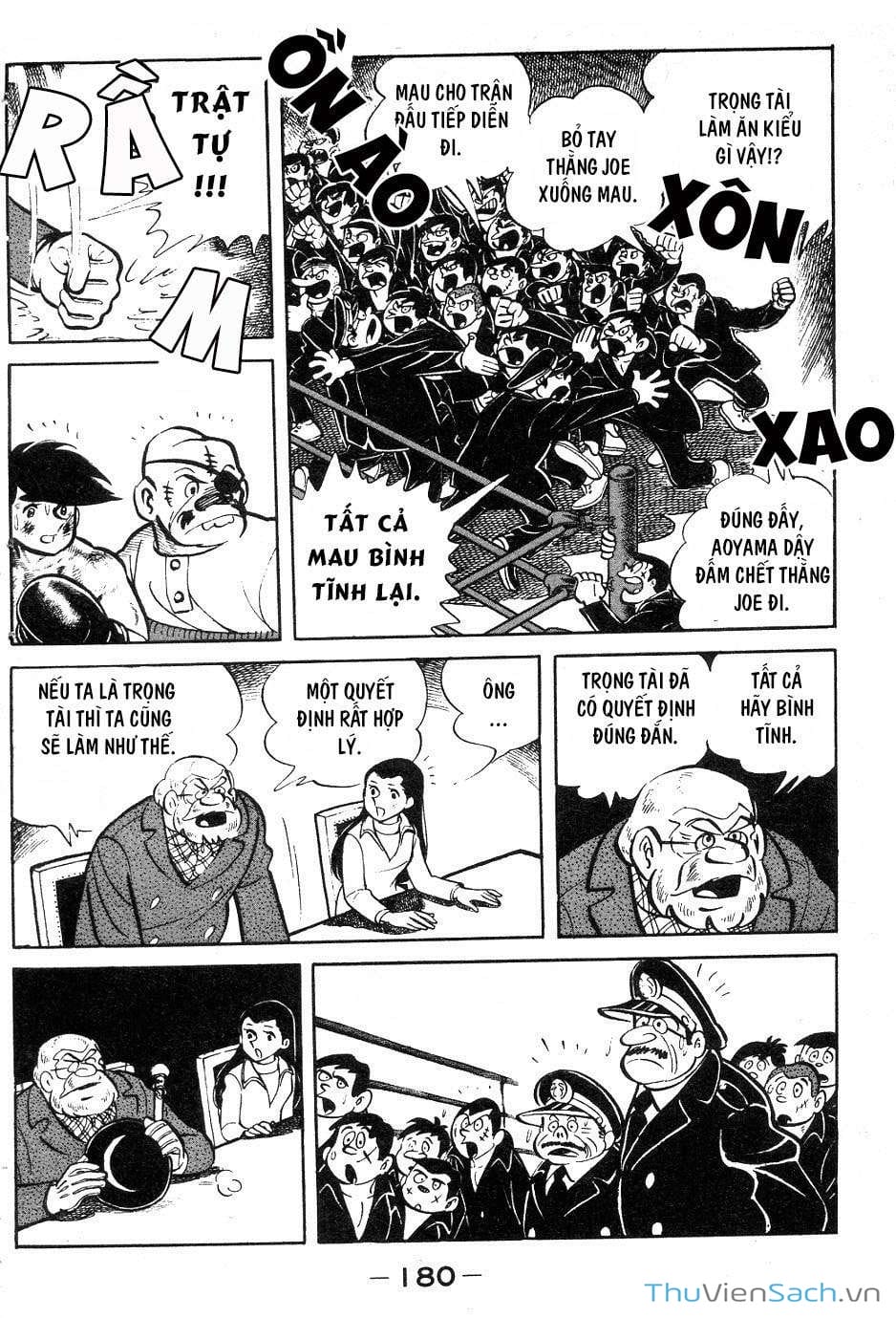 Truyện Tranh Thiết Quyền Lãng Tử - Ashita No Joe trang 5