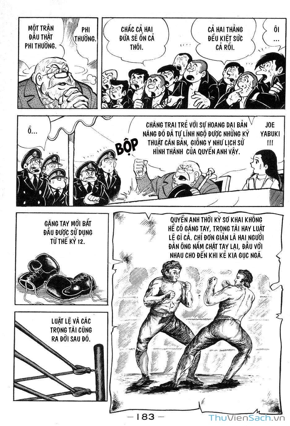 Truyện Tranh Thiết Quyền Lãng Tử - Ashita No Joe trang 5