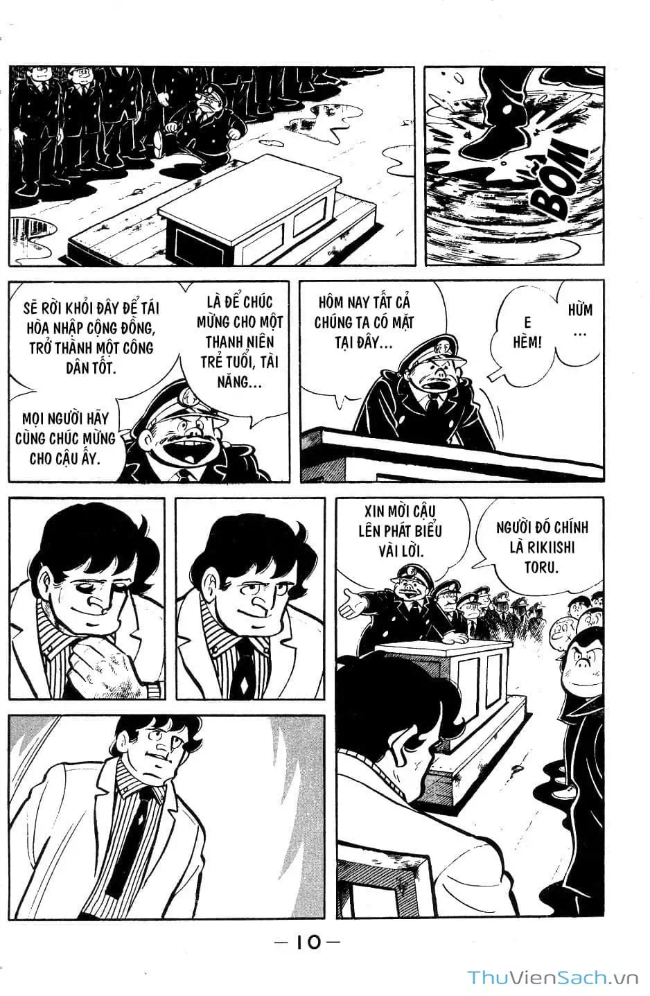 Truyện Tranh Thiết Quyền Lãng Tử - Ashita No Joe trang 5