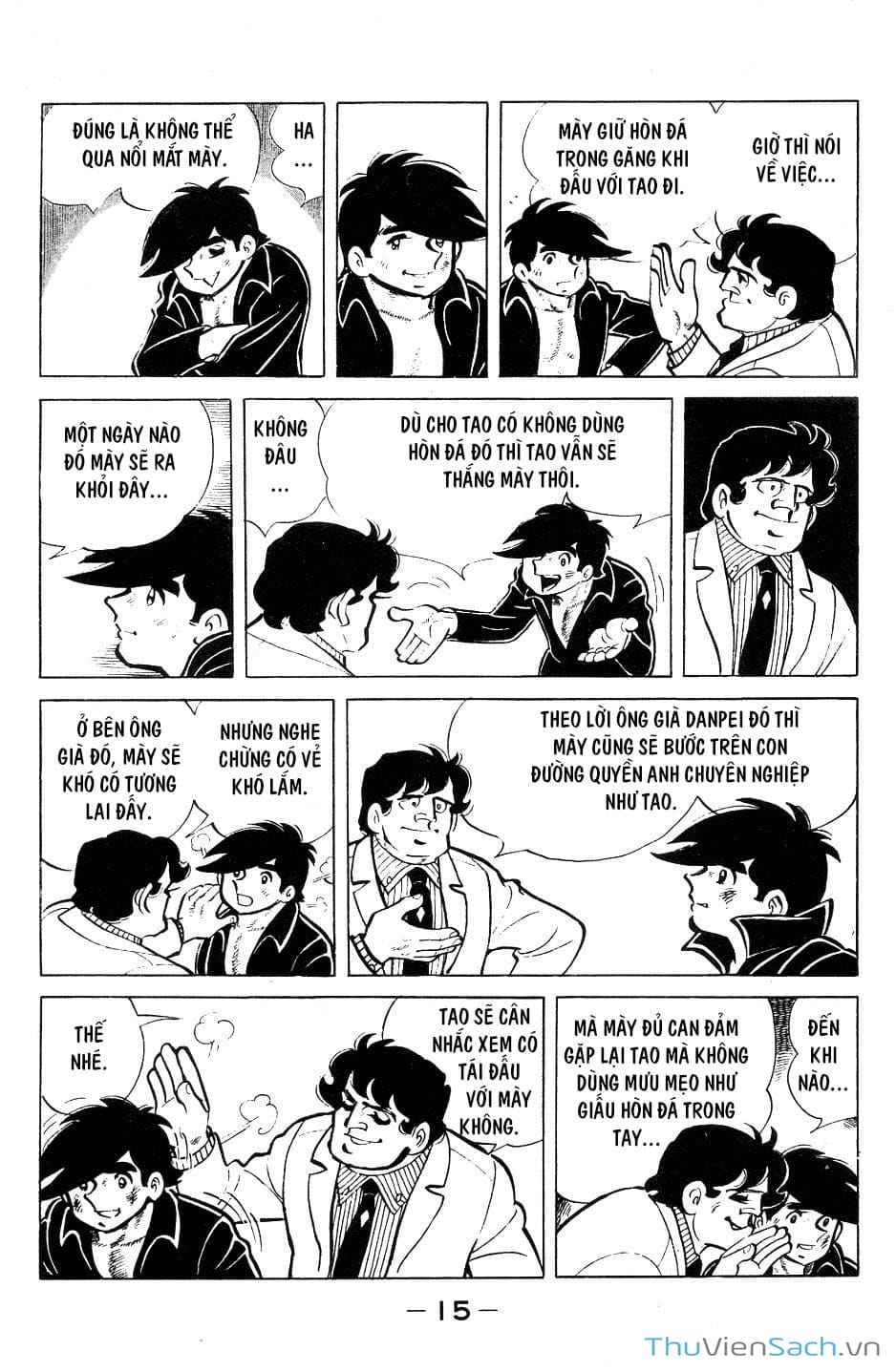 Truyện Tranh Thiết Quyền Lãng Tử - Ashita No Joe trang 5