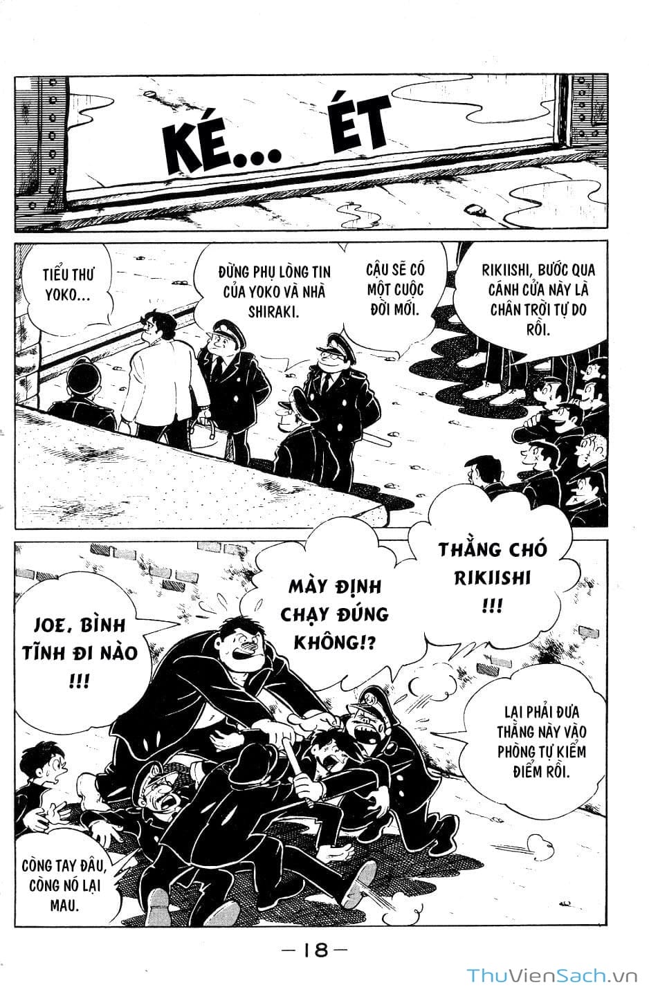 Truyện Tranh Thiết Quyền Lãng Tử - Ashita No Joe trang 5