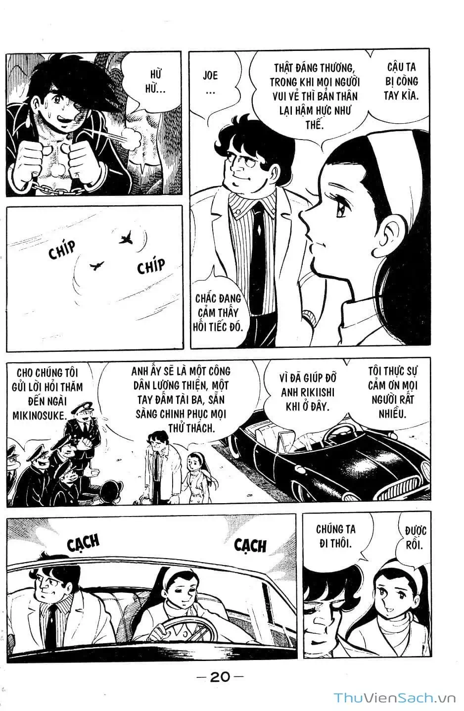 Truyện Tranh Thiết Quyền Lãng Tử - Ashita No Joe trang 5