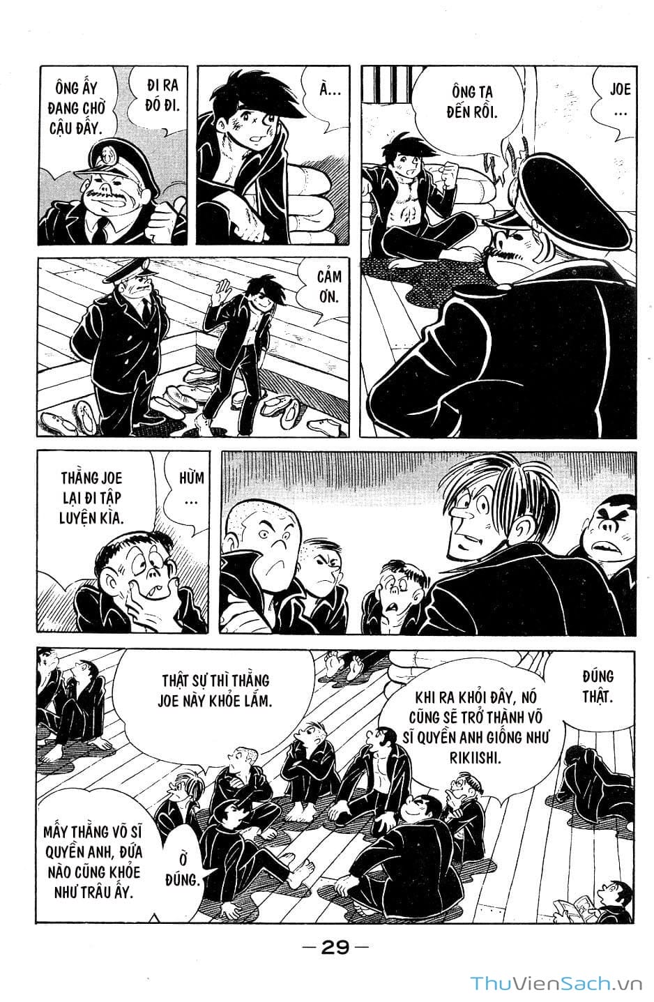 Truyện Tranh Thiết Quyền Lãng Tử - Ashita No Joe trang 5