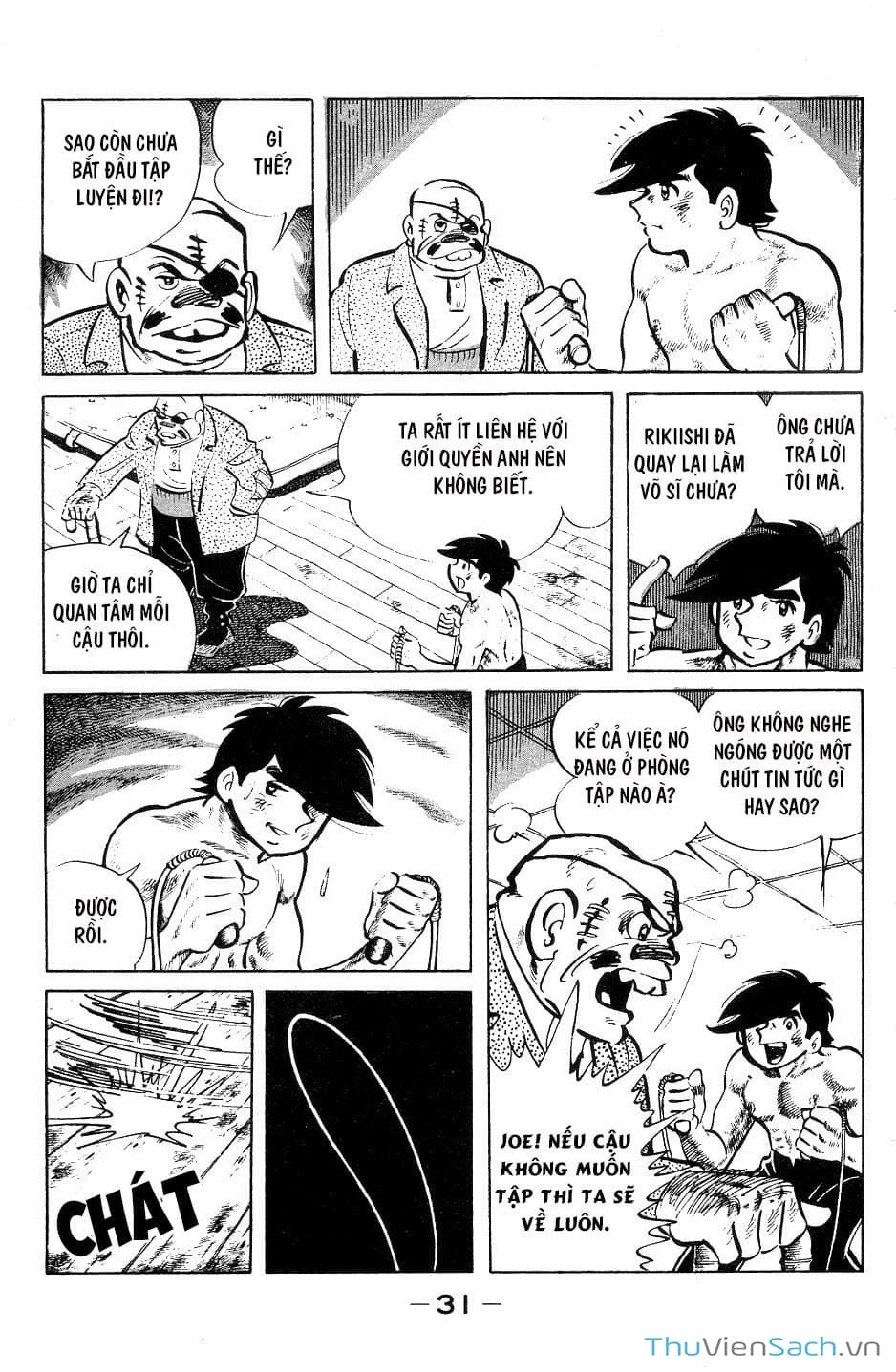 Truyện Tranh Thiết Quyền Lãng Tử - Ashita No Joe trang 5