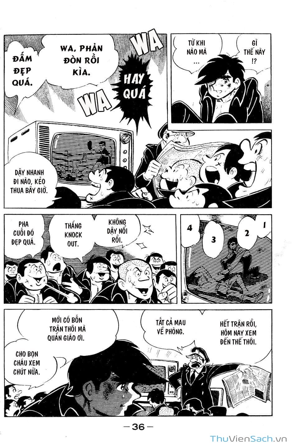 Truyện Tranh Thiết Quyền Lãng Tử - Ashita No Joe trang 5