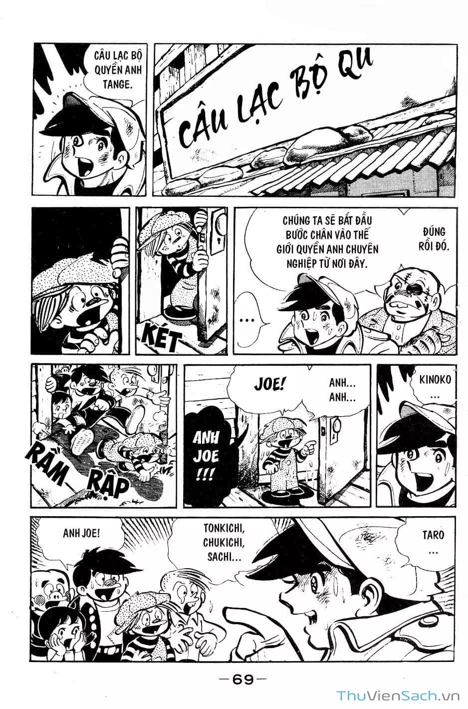 Truyện Tranh Thiết Quyền Lãng Tử - Ashita No Joe trang 5