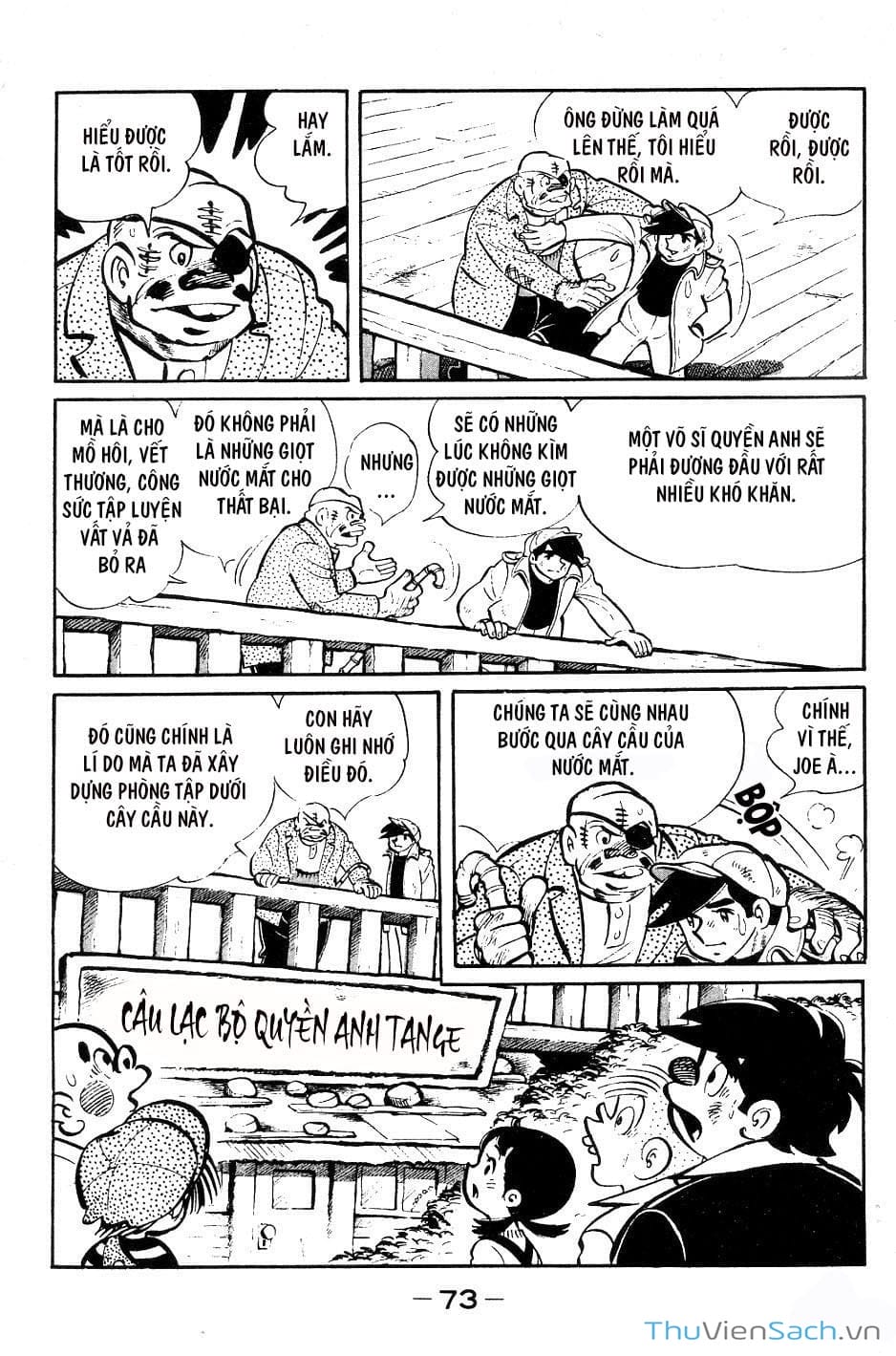 Truyện Tranh Thiết Quyền Lãng Tử - Ashita No Joe trang 5