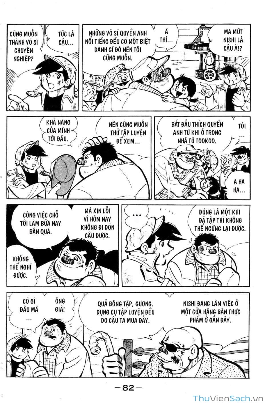 Truyện Tranh Thiết Quyền Lãng Tử - Ashita No Joe trang 5