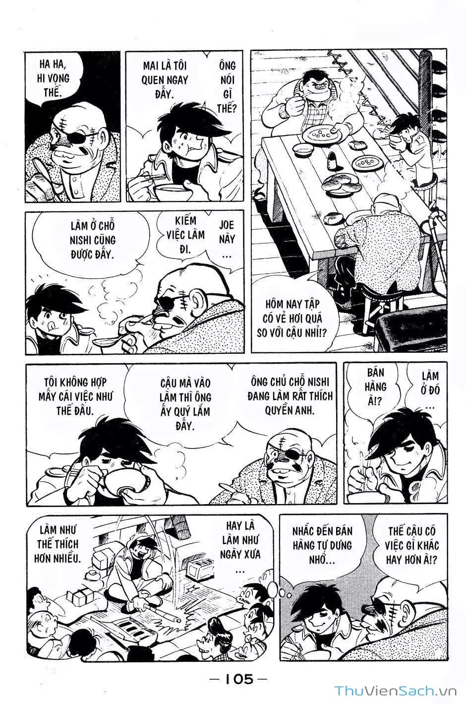 Truyện Tranh Thiết Quyền Lãng Tử - Ashita No Joe trang 5