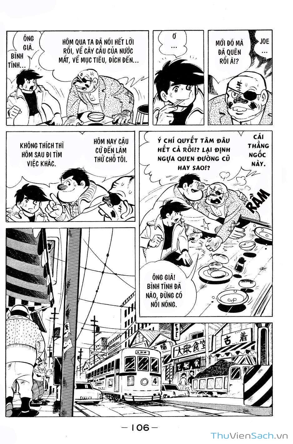 Truyện Tranh Thiết Quyền Lãng Tử - Ashita No Joe trang 5