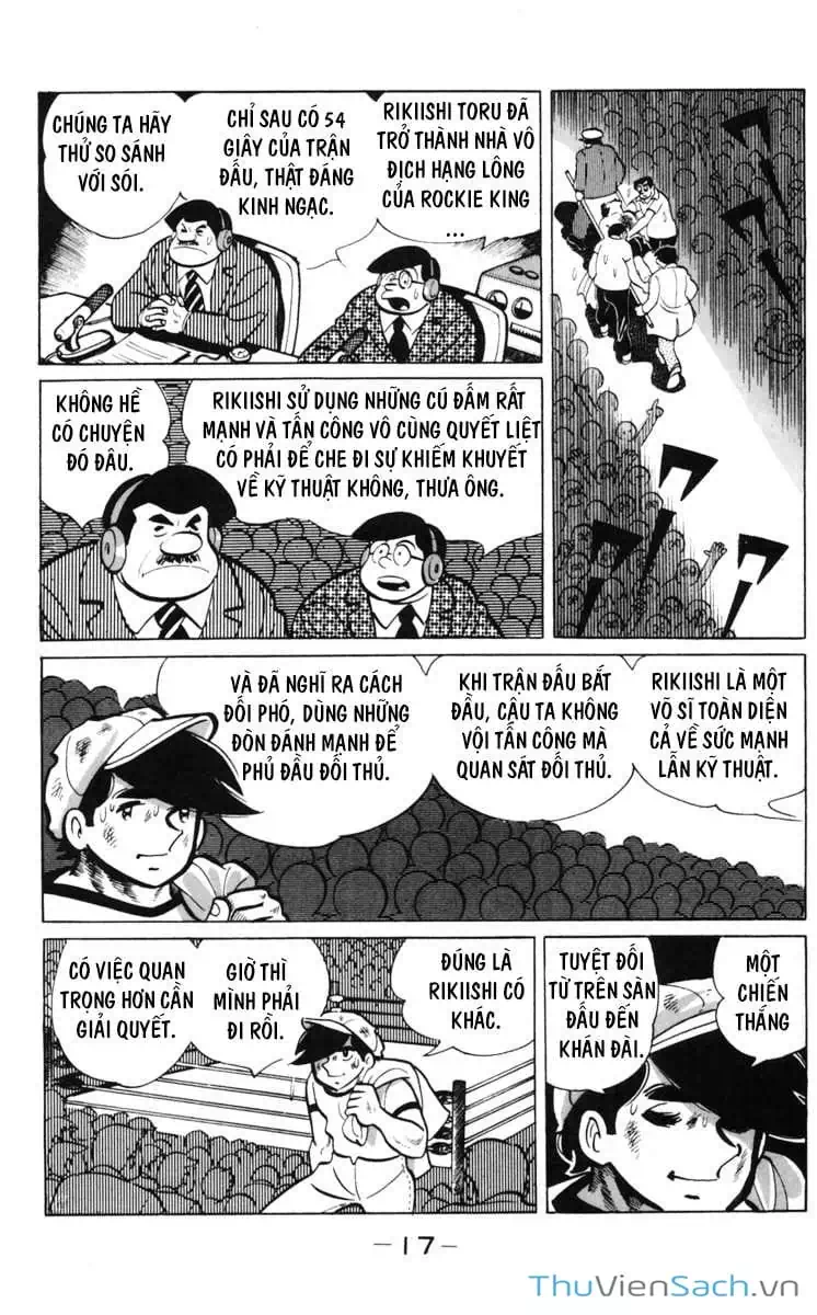 Truyện Tranh Thiết Quyền Lãng Tử - Ashita No Joe trang 5