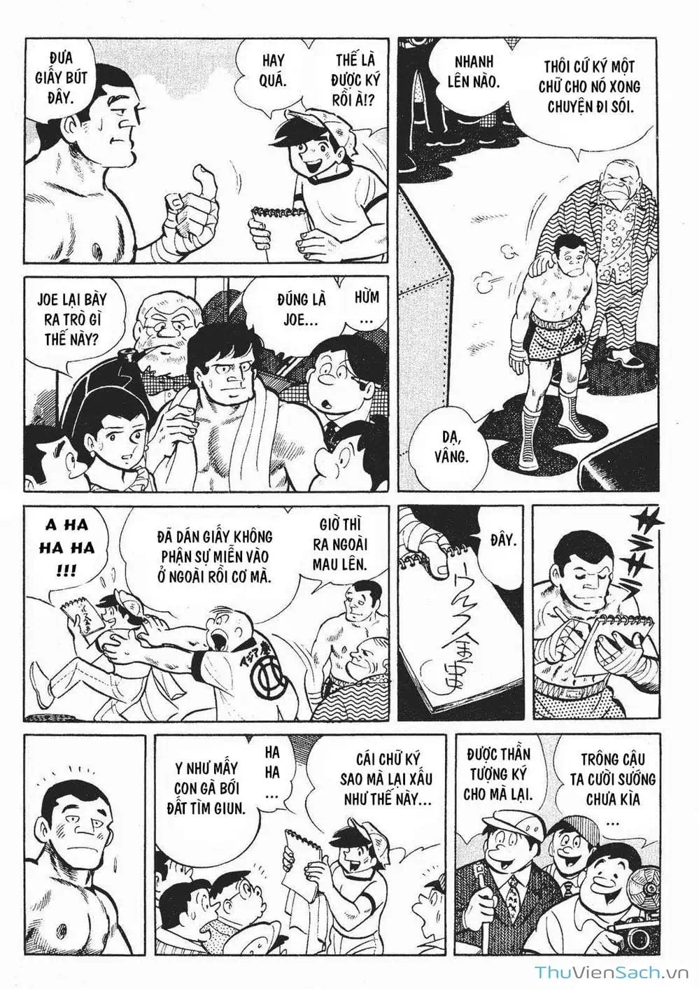 Truyện Tranh Thiết Quyền Lãng Tử - Ashita No Joe trang 5