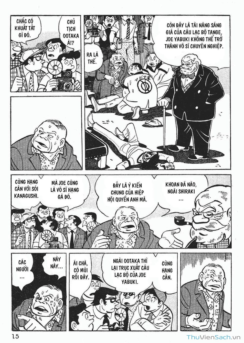 Truyện Tranh Thiết Quyền Lãng Tử - Ashita No Joe trang 5