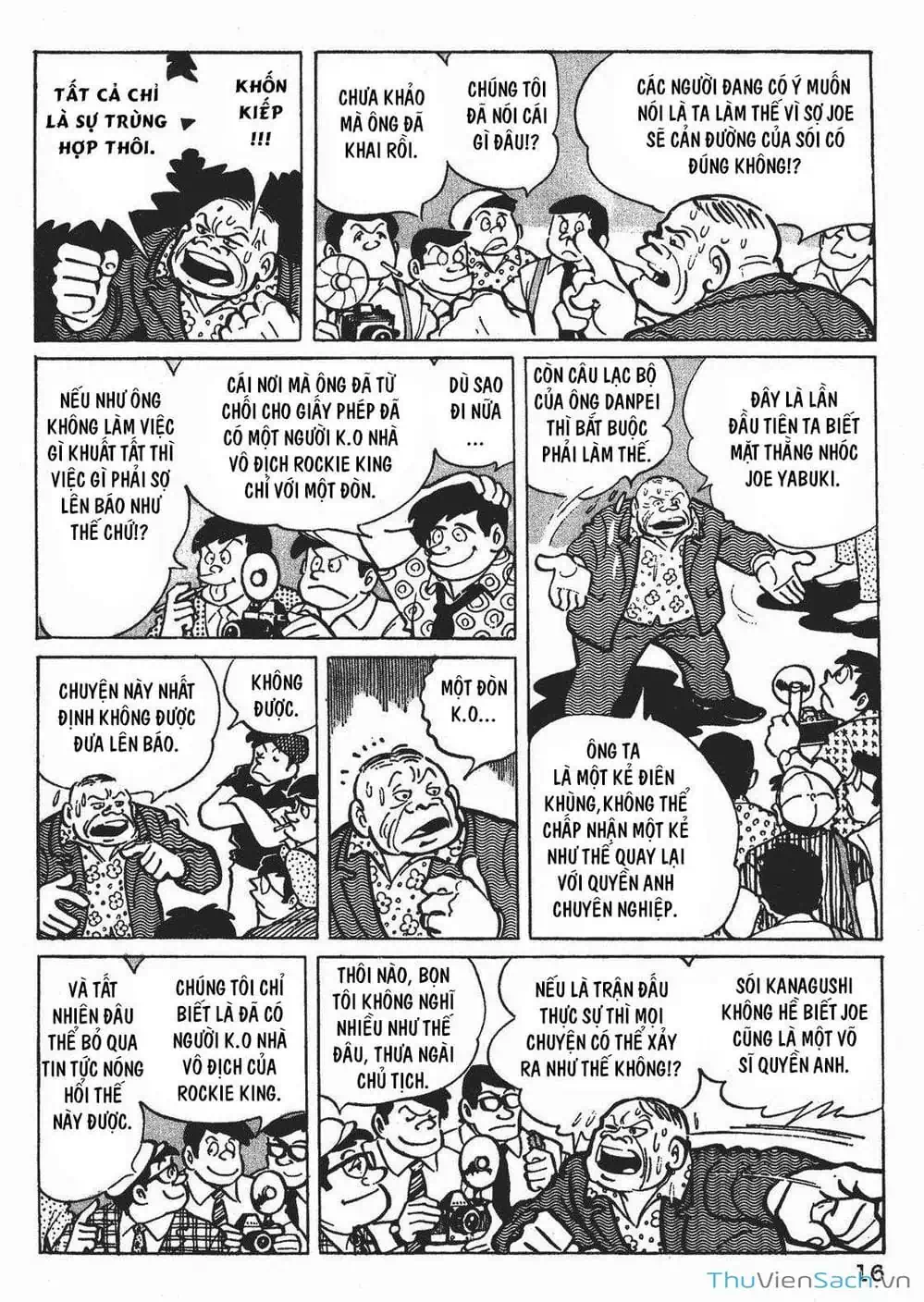 Truyện Tranh Thiết Quyền Lãng Tử - Ashita No Joe trang 5