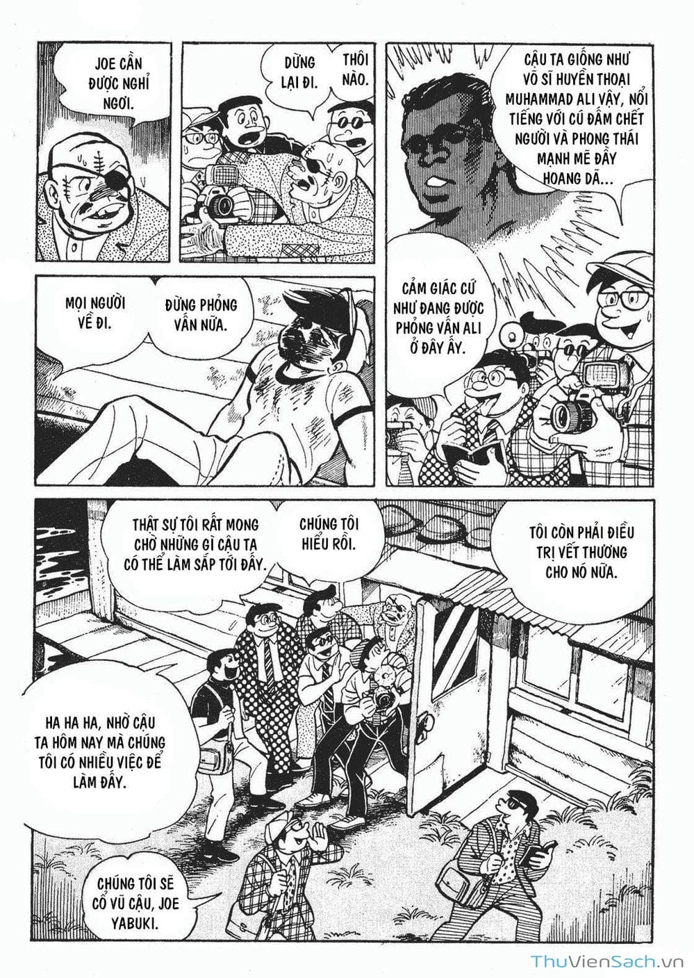 Truyện Tranh Thiết Quyền Lãng Tử - Ashita No Joe trang 5