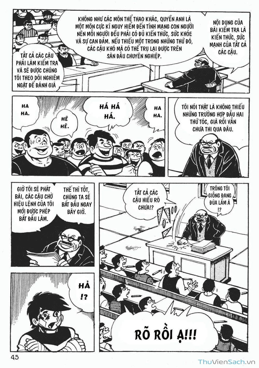 Truyện Tranh Thiết Quyền Lãng Tử - Ashita No Joe trang 5