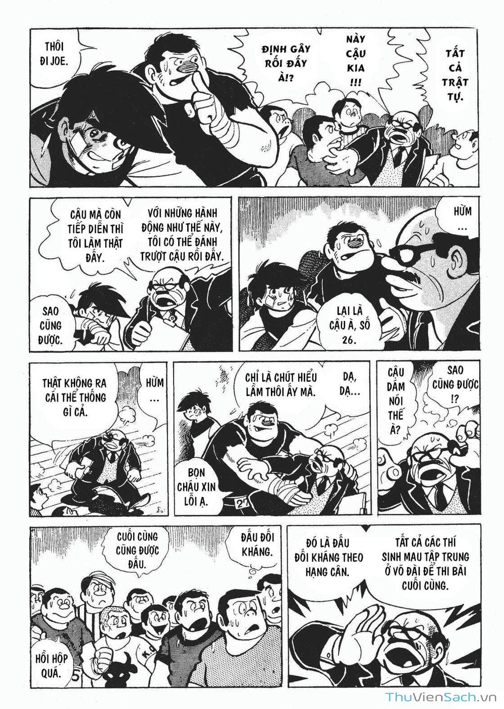 Truyện Tranh Thiết Quyền Lãng Tử - Ashita No Joe trang 5