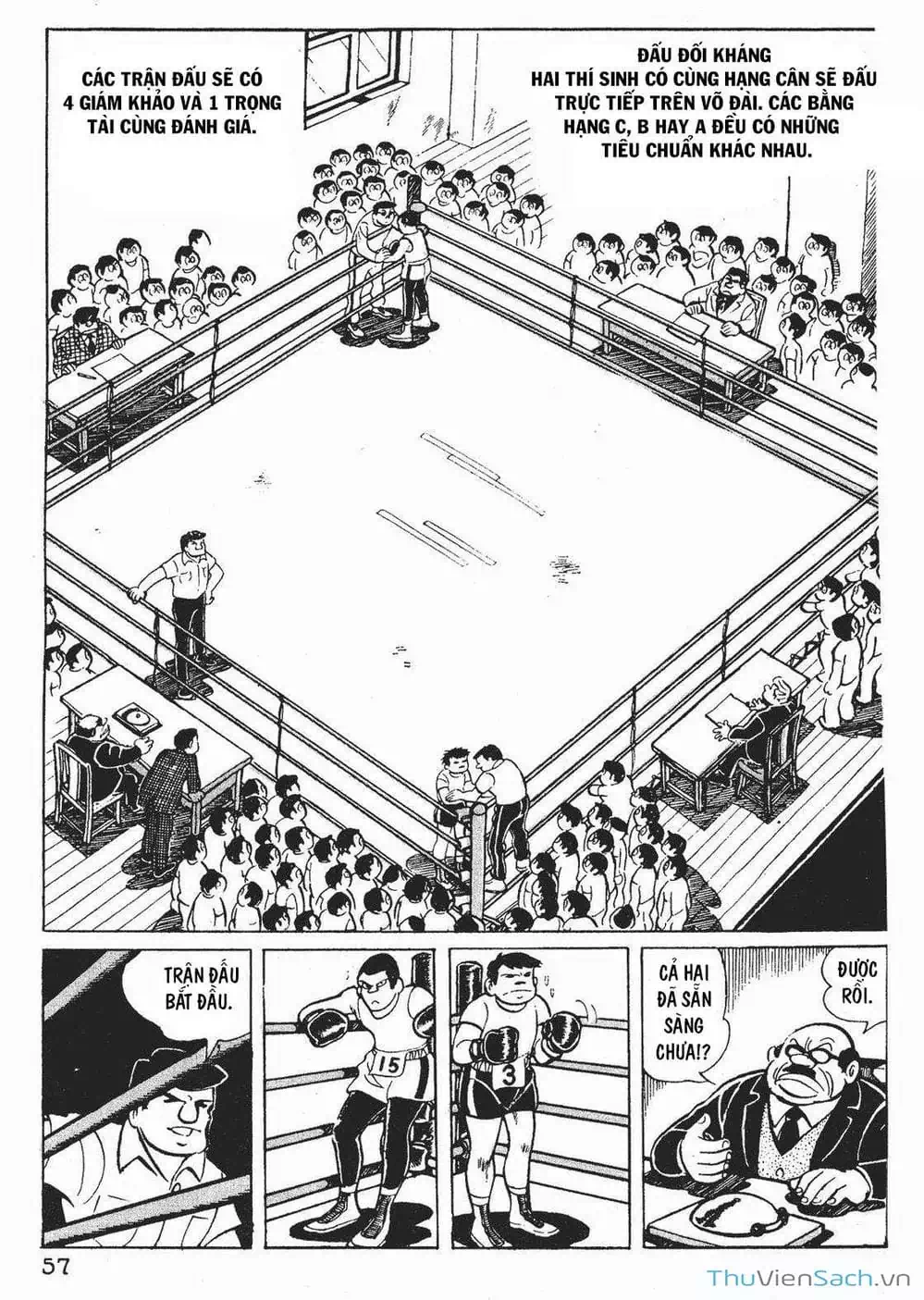 Truyện Tranh Thiết Quyền Lãng Tử - Ashita No Joe trang 5