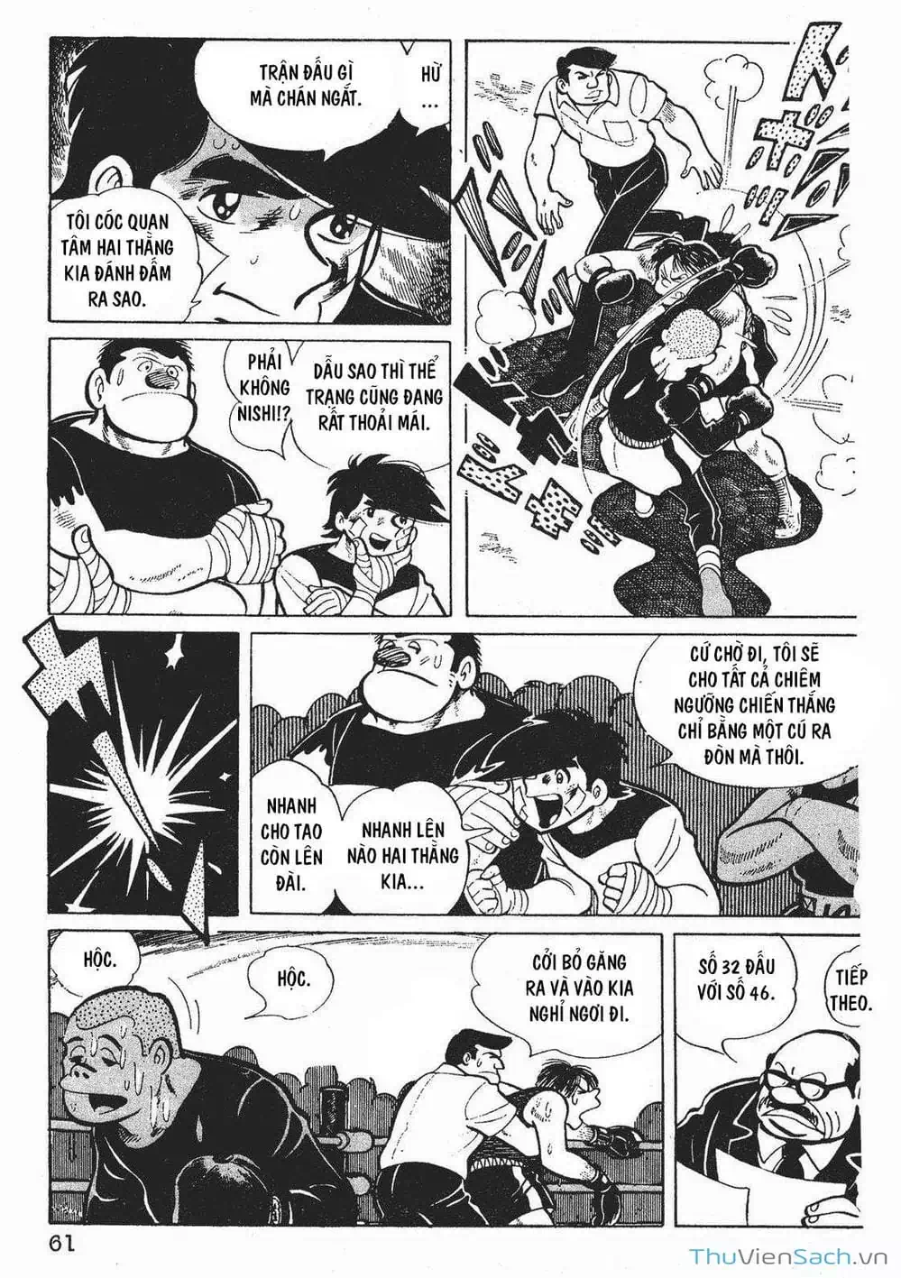 Truyện Tranh Thiết Quyền Lãng Tử - Ashita No Joe trang 5