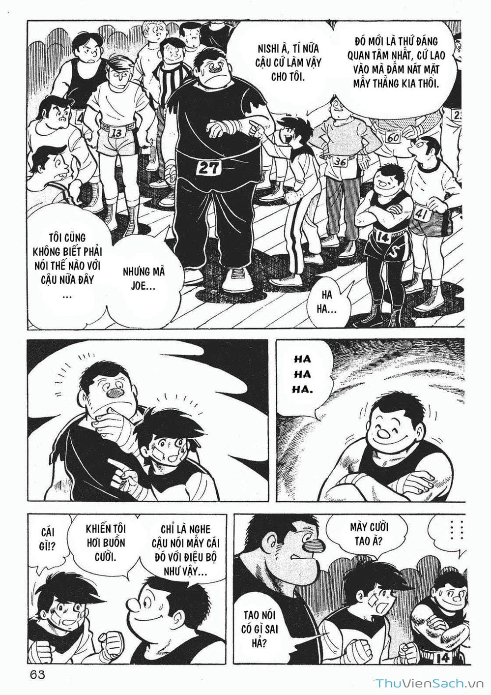 Truyện Tranh Thiết Quyền Lãng Tử - Ashita No Joe trang 5