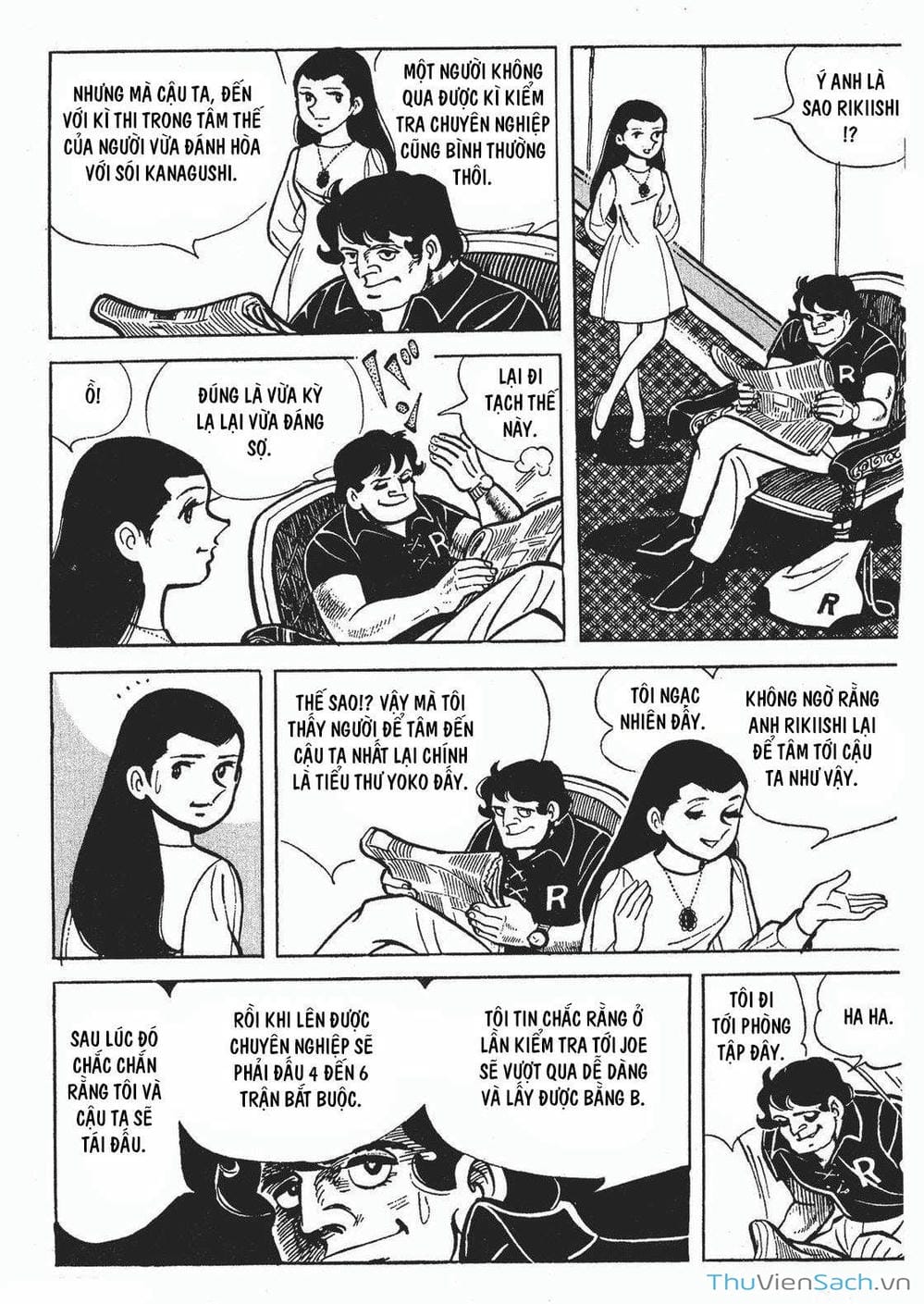 Truyện Tranh Thiết Quyền Lãng Tử - Ashita No Joe trang 5