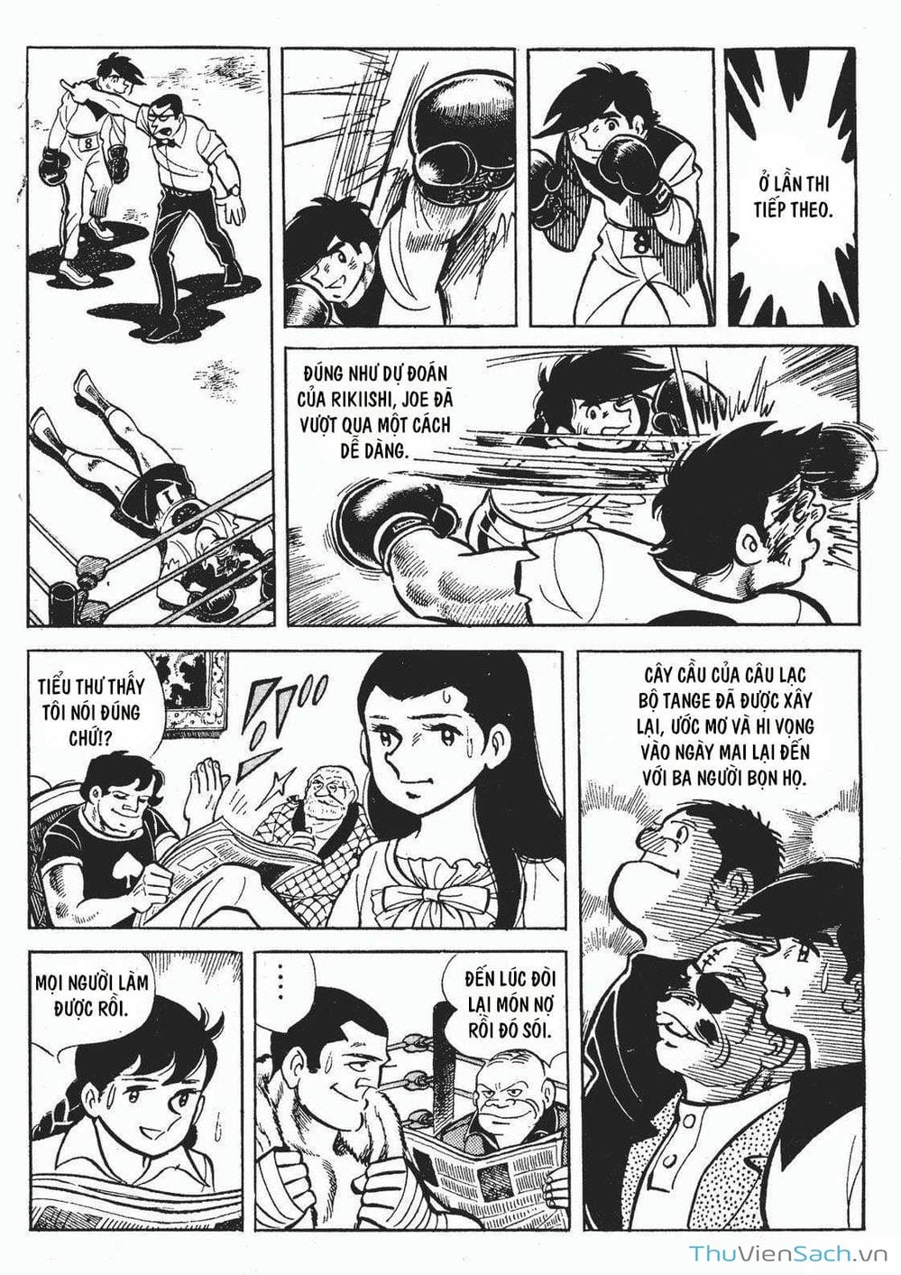 Truyện Tranh Thiết Quyền Lãng Tử - Ashita No Joe trang 5