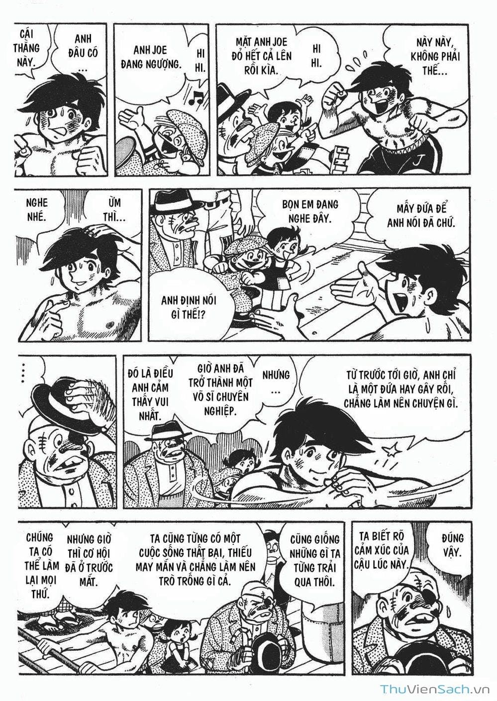Truyện Tranh Thiết Quyền Lãng Tử - Ashita No Joe trang 5