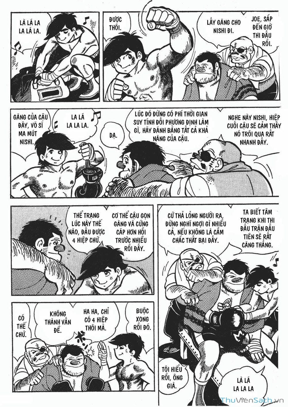 Truyện Tranh Thiết Quyền Lãng Tử - Ashita No Joe trang 5