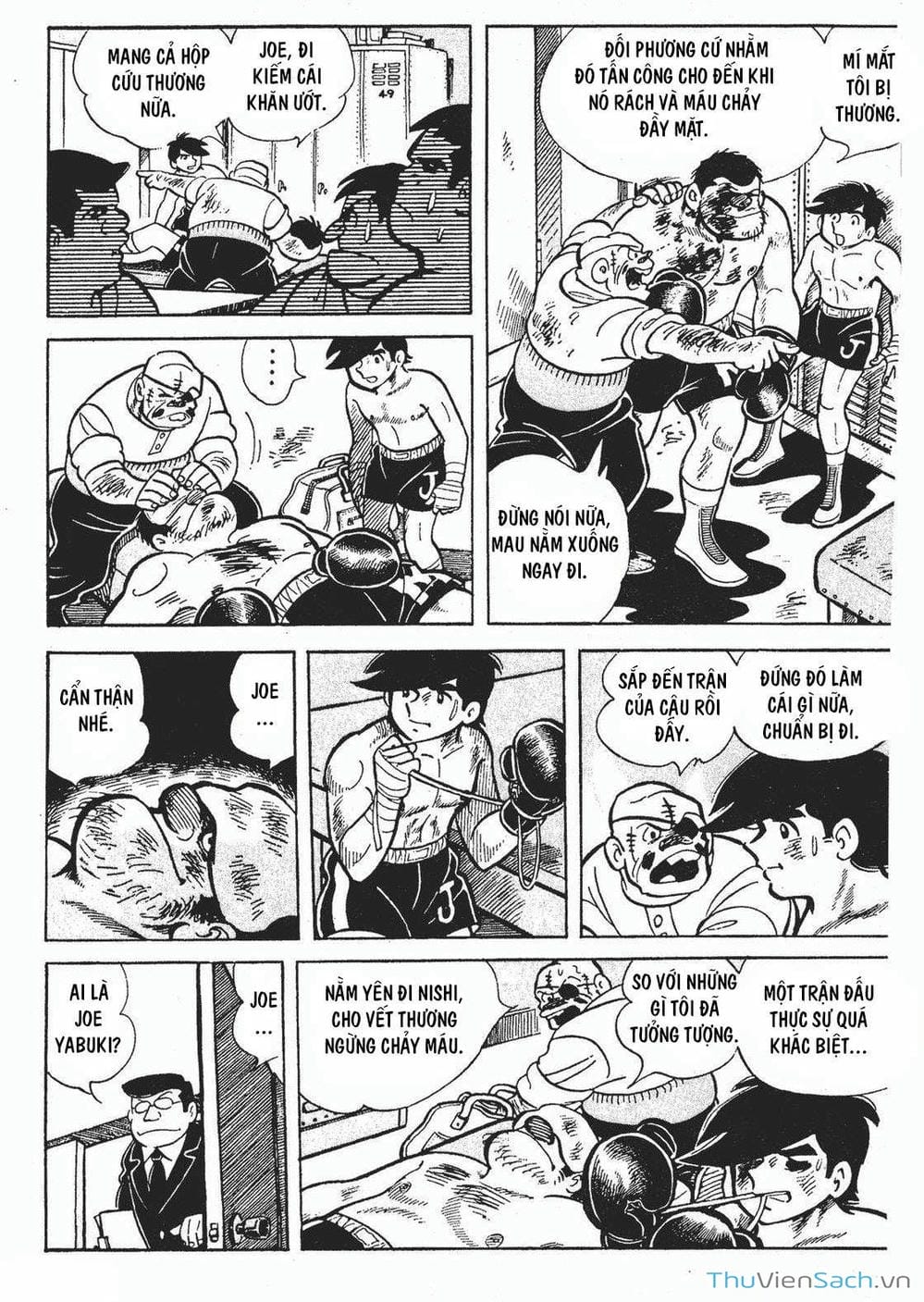 Truyện Tranh Thiết Quyền Lãng Tử - Ashita No Joe trang 5