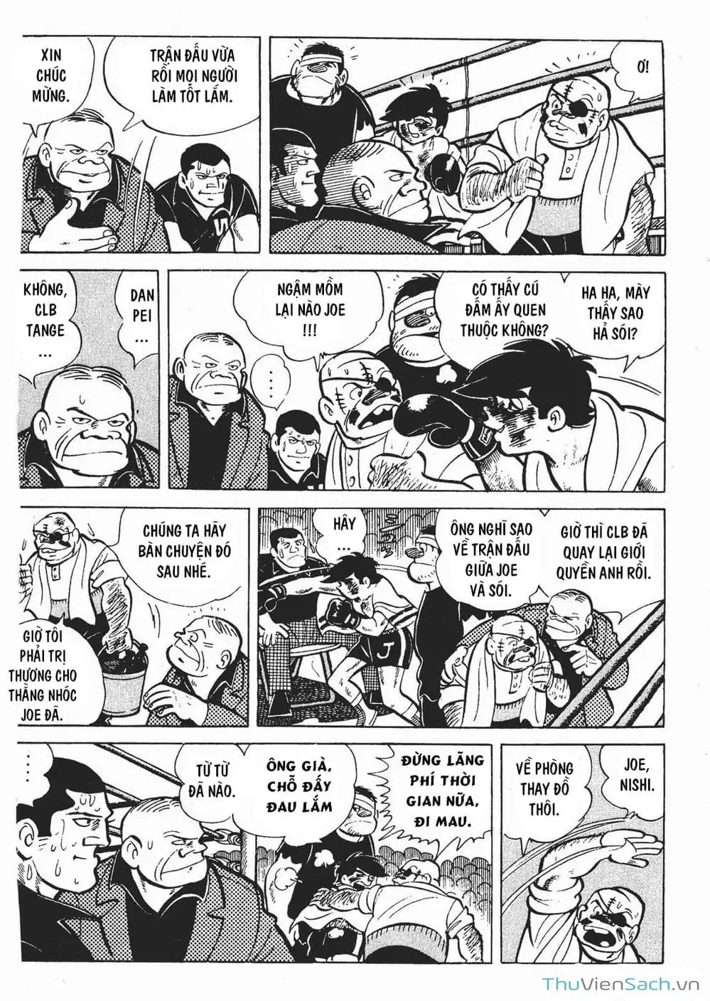 Truyện Tranh Thiết Quyền Lãng Tử - Ashita No Joe trang 5