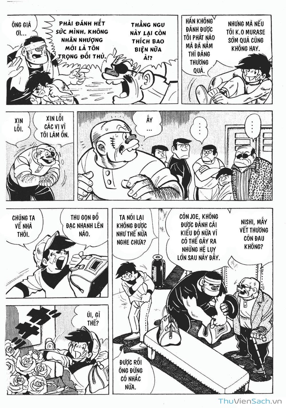 Truyện Tranh Thiết Quyền Lãng Tử - Ashita No Joe trang 5