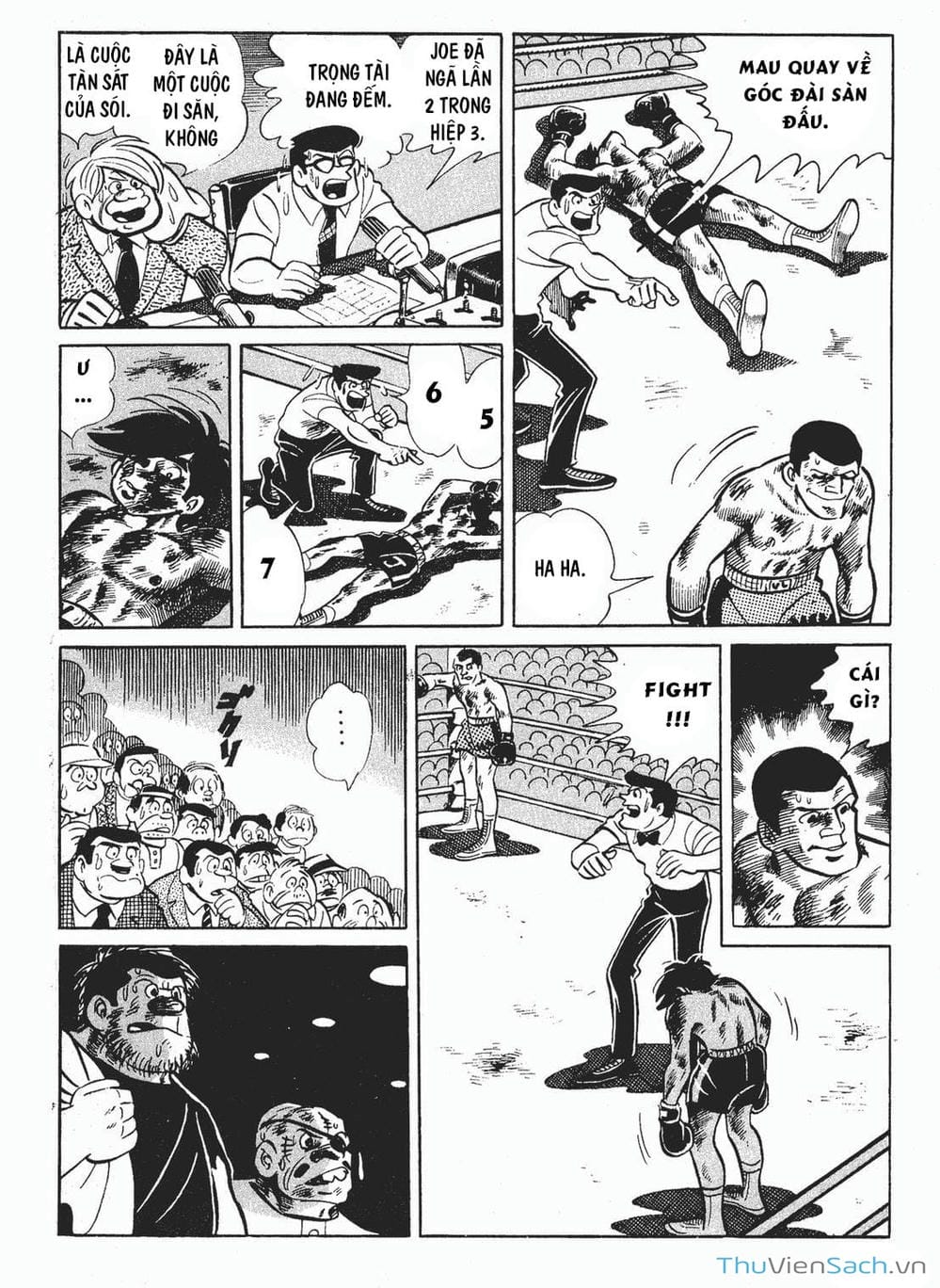 Truyện Tranh Thiết Quyền Lãng Tử - Ashita No Joe trang 5