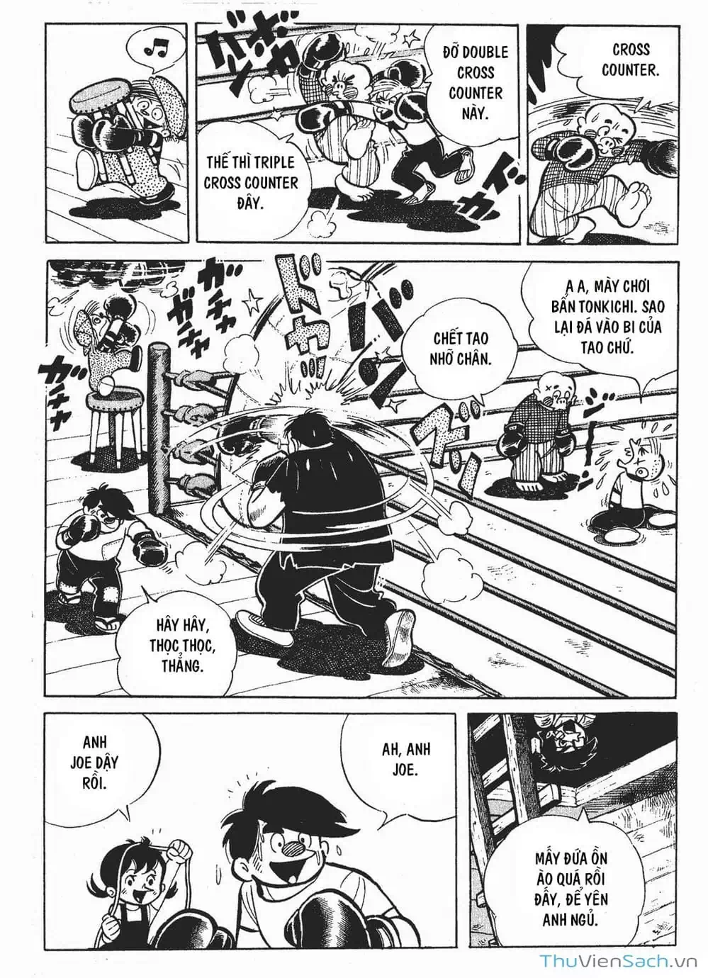 Truyện Tranh Thiết Quyền Lãng Tử - Ashita No Joe trang 5