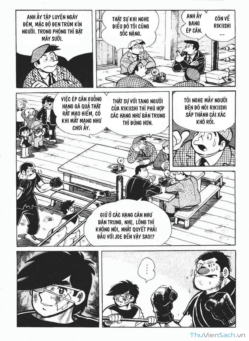 Truyện Tranh Thiết Quyền Lãng Tử - Ashita No Joe trang 5