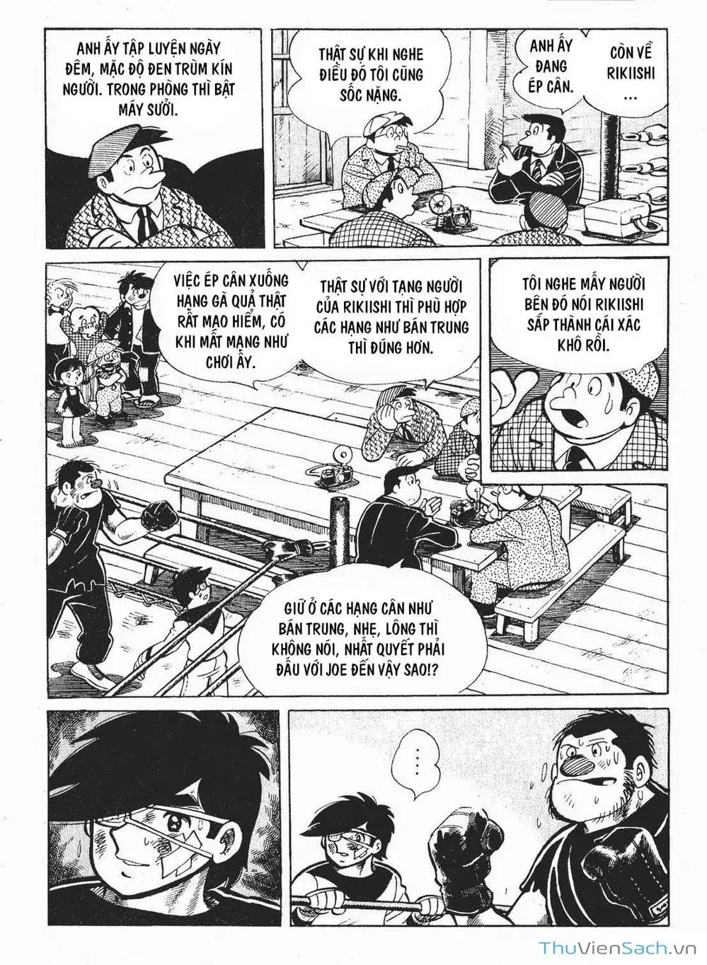 Truyện Tranh Thiết Quyền Lãng Tử - Ashita No Joe trang 5