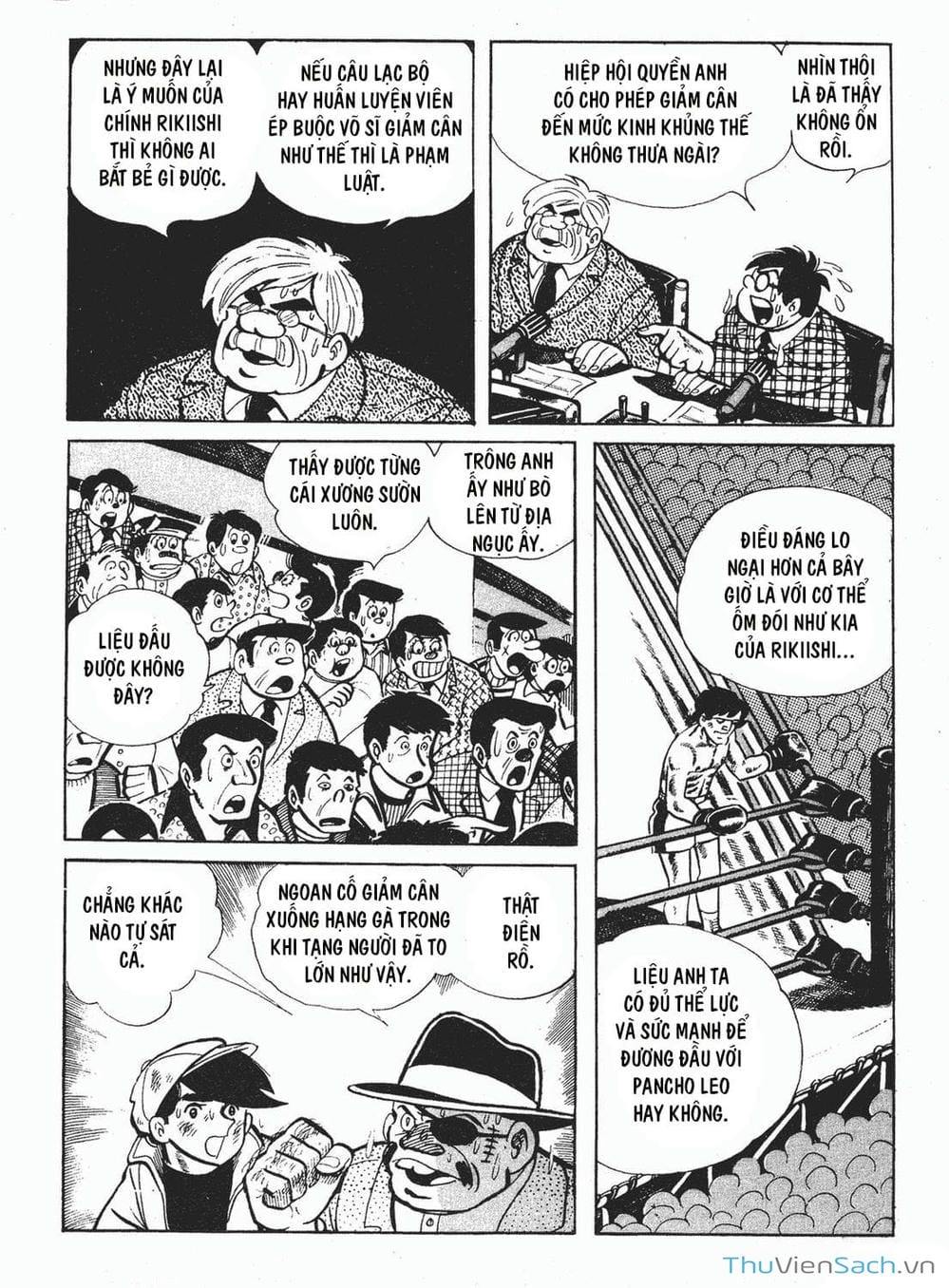 Truyện Tranh Thiết Quyền Lãng Tử - Ashita No Joe trang 5