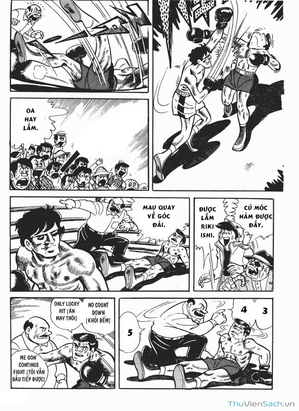 Truyện Tranh Thiết Quyền Lãng Tử - Ashita No Joe trang 5