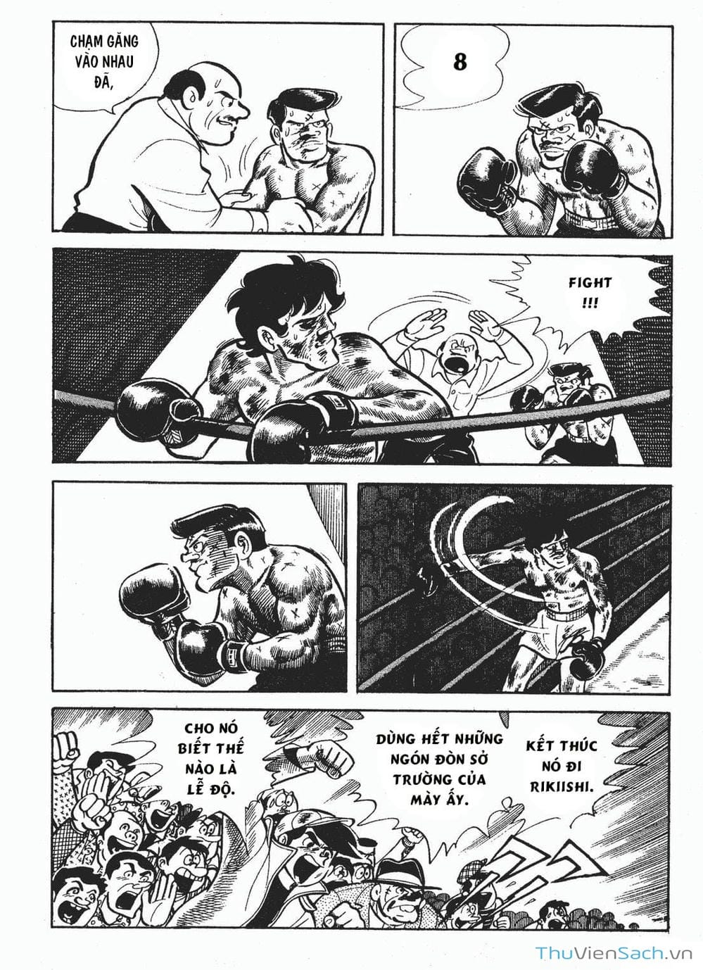 Truyện Tranh Thiết Quyền Lãng Tử - Ashita No Joe trang 5