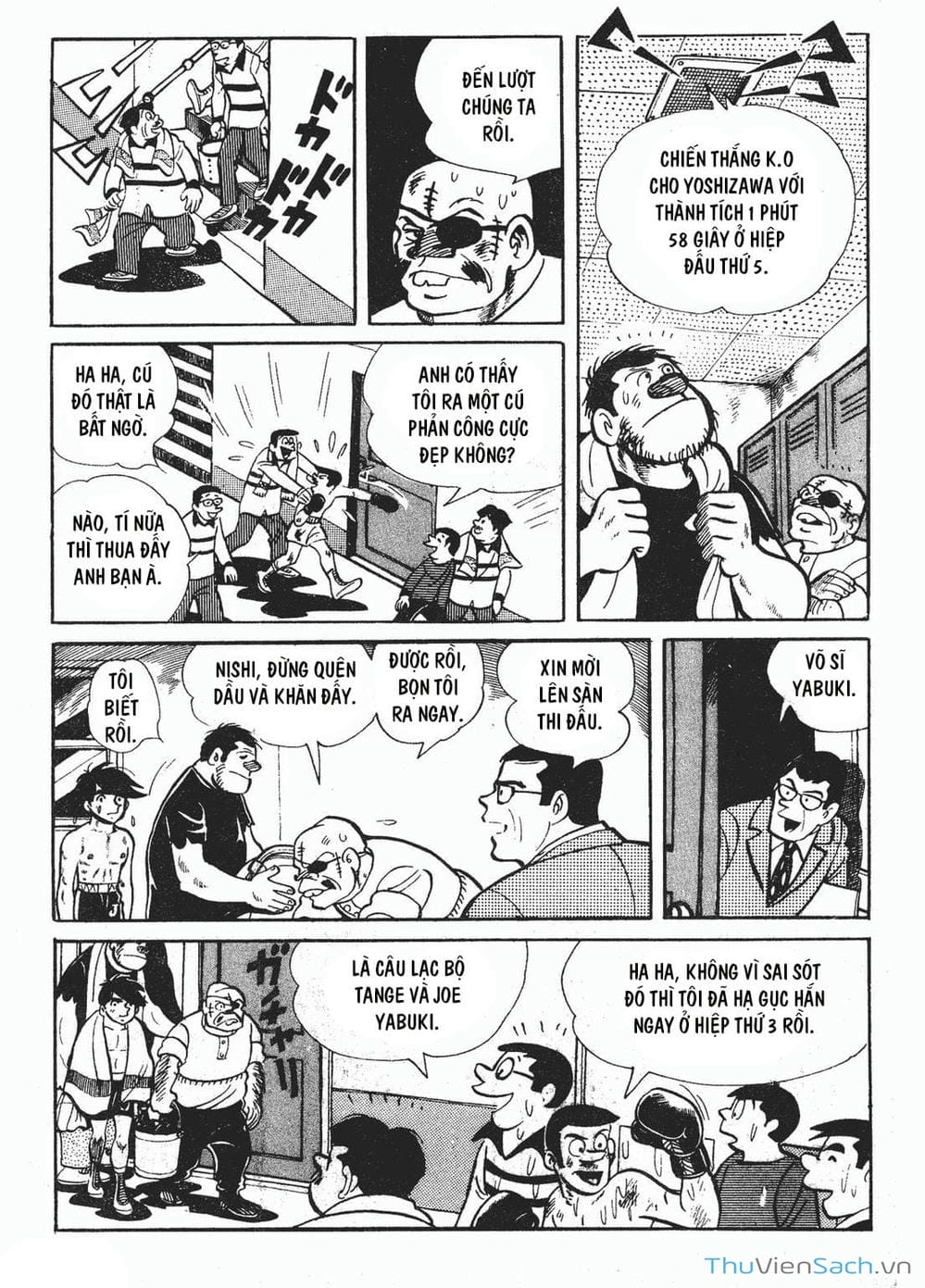 Truyện Tranh Thiết Quyền Lãng Tử - Ashita No Joe trang 5