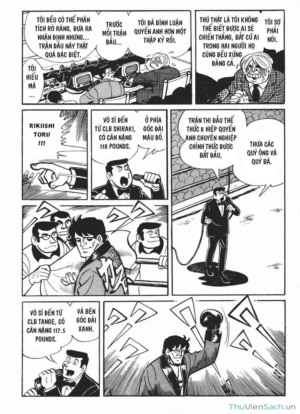 Truyện Tranh Thiết Quyền Lãng Tử - Ashita No Joe trang 5