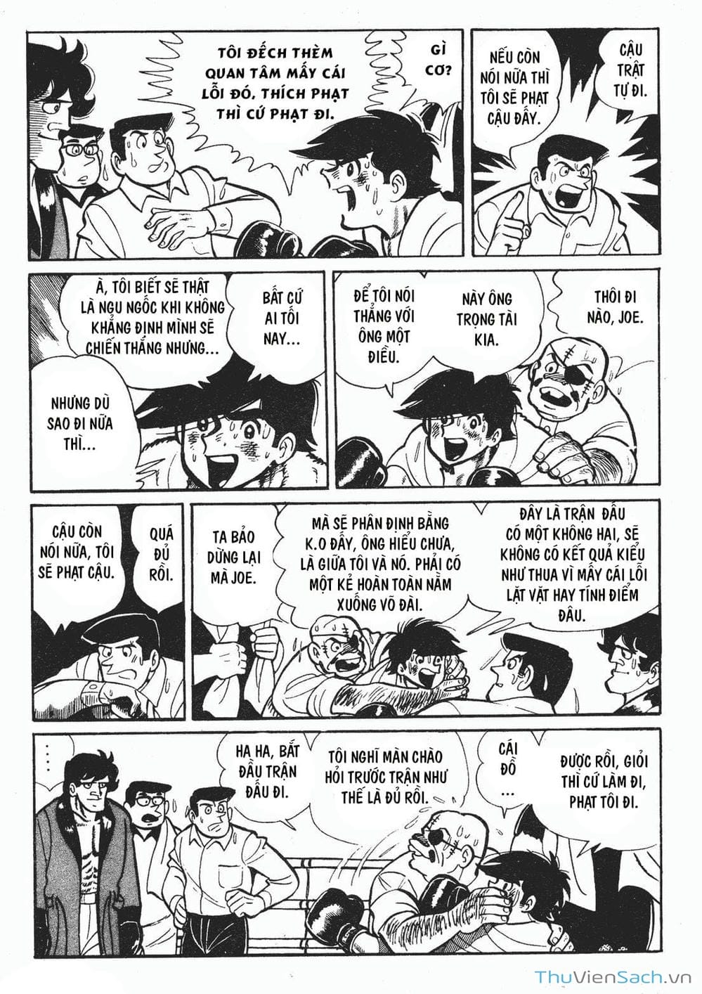 Truyện Tranh Thiết Quyền Lãng Tử - Ashita No Joe trang 5