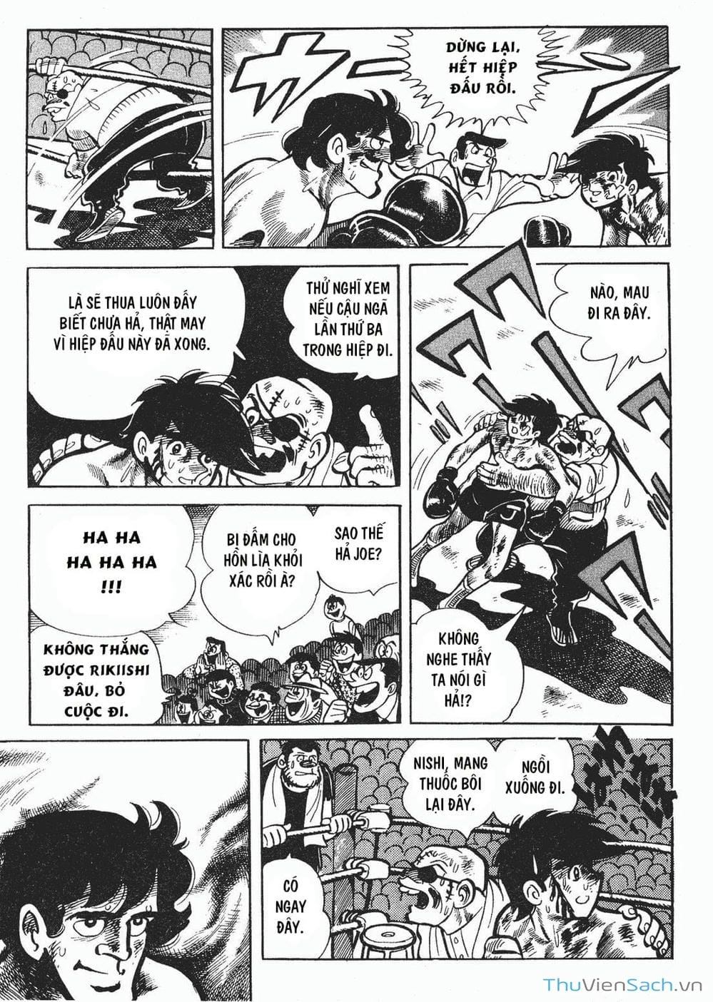 Truyện Tranh Thiết Quyền Lãng Tử - Ashita No Joe trang 5