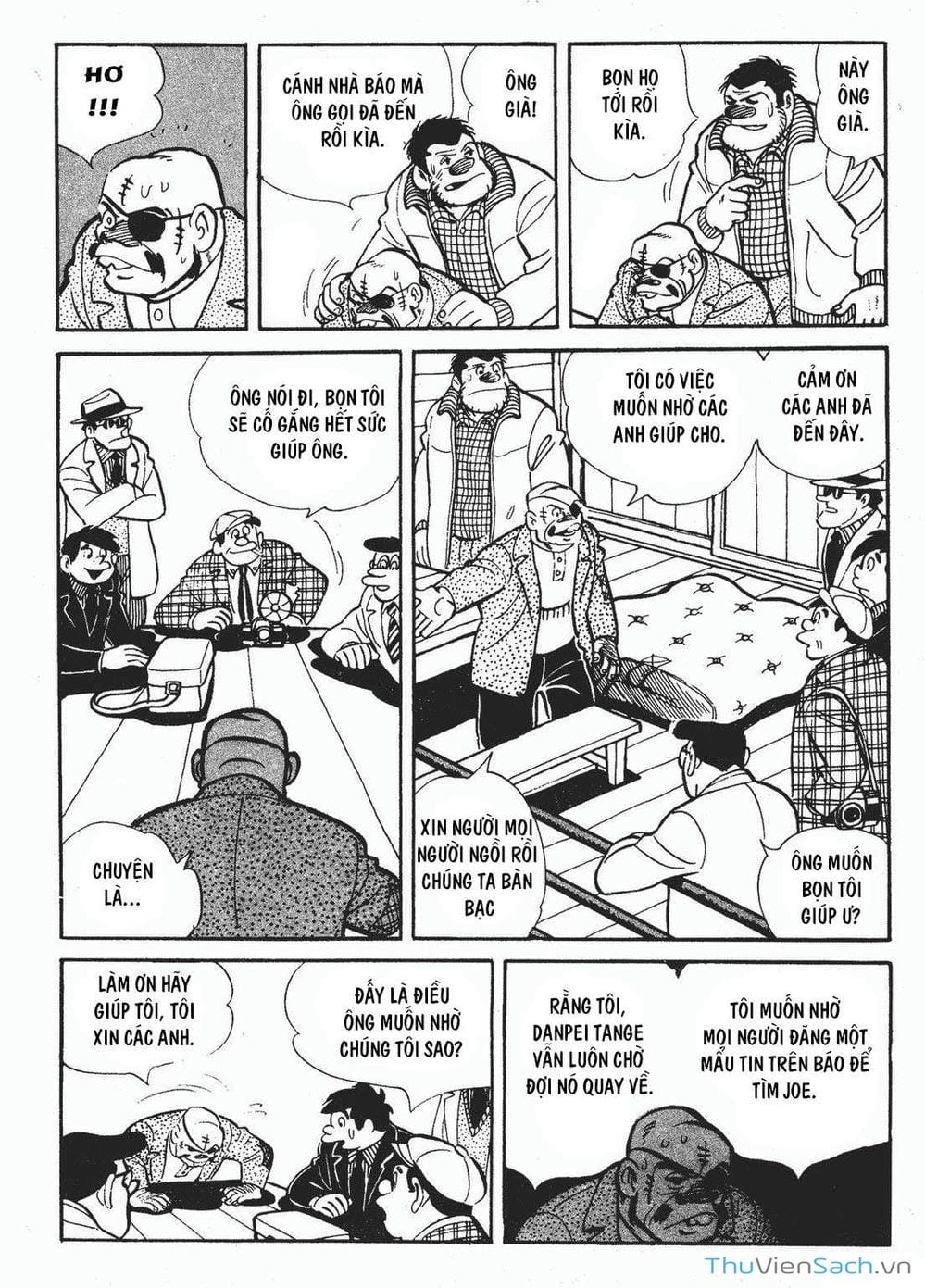 Truyện Tranh Thiết Quyền Lãng Tử - Ashita No Joe trang 5