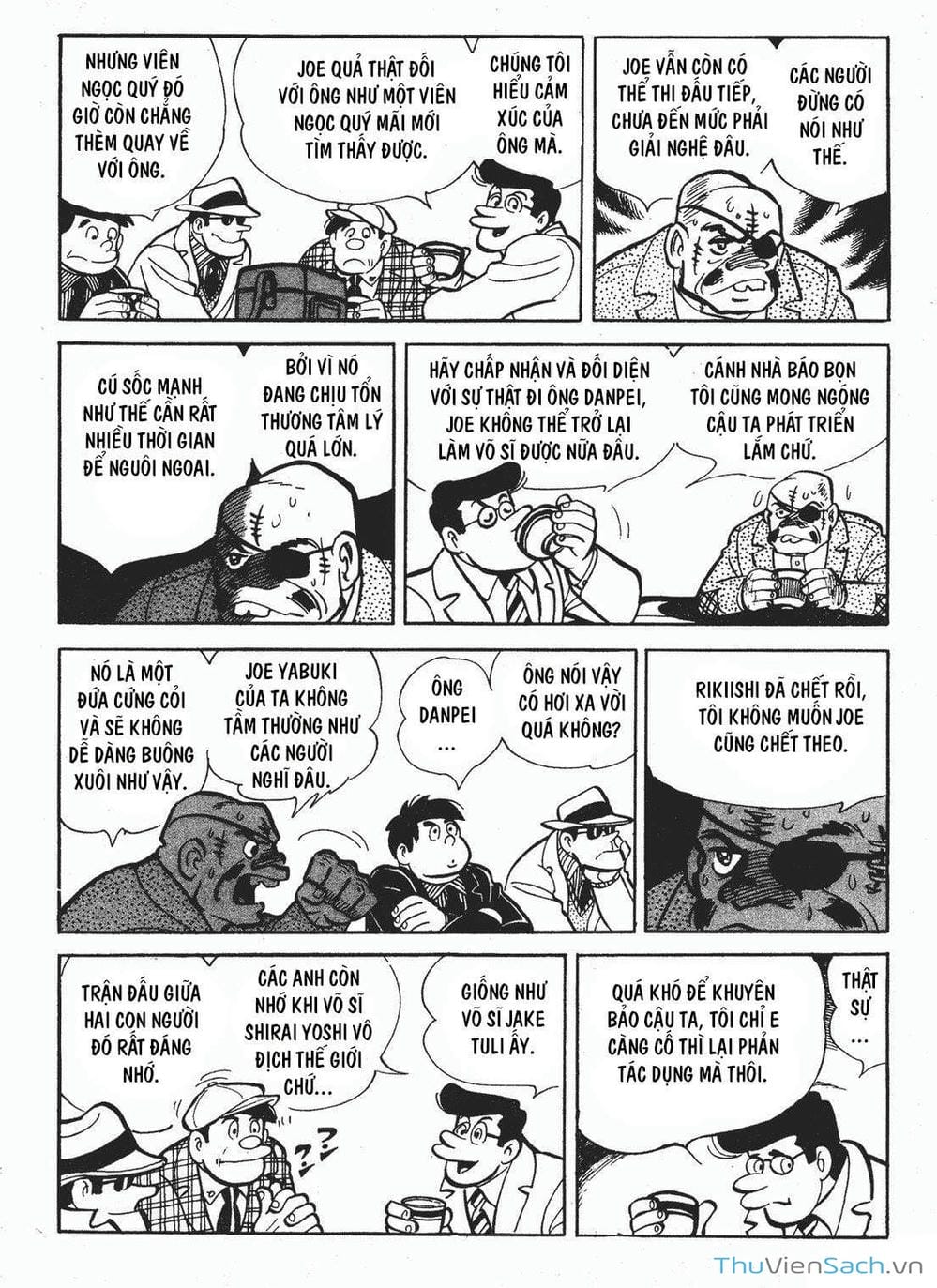 Truyện Tranh Thiết Quyền Lãng Tử - Ashita No Joe trang 5