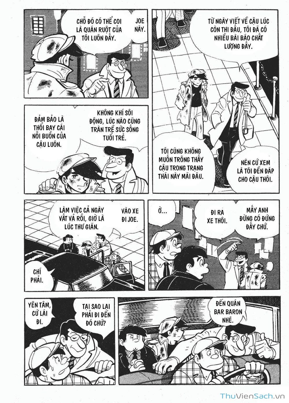 Truyện Tranh Thiết Quyền Lãng Tử - Ashita No Joe trang 5